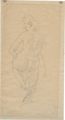 Серов Валентин Александрович. Натурщица 